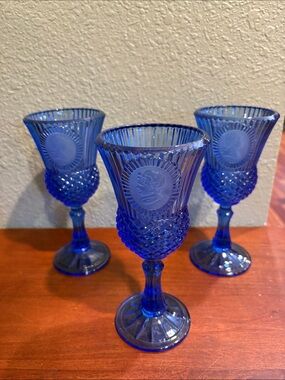 Avon Vintage Fostoria George & Martha Washington Goblets